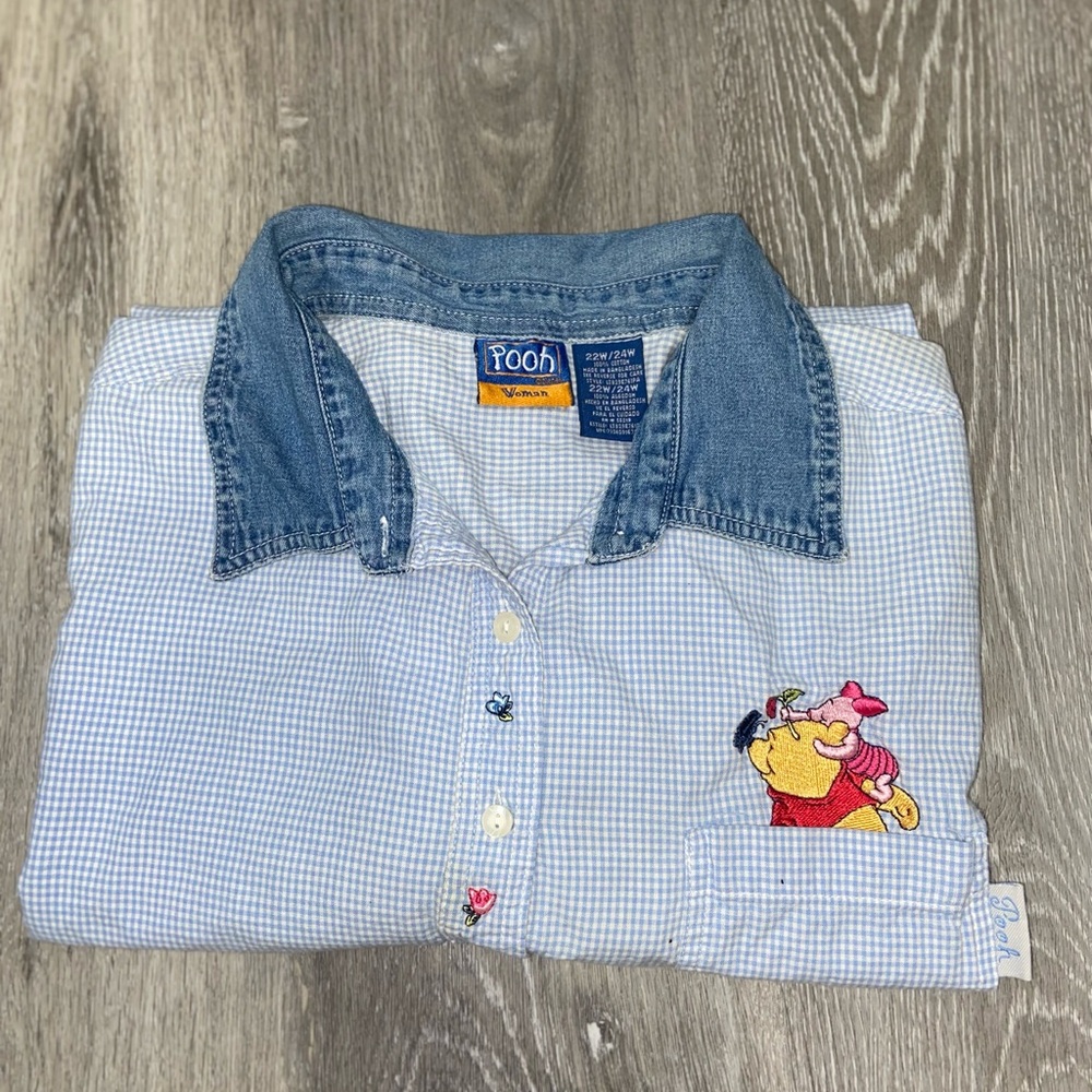 Vintage Winnie The Pooh Embroidered Top